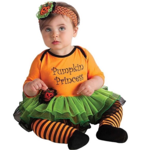 Rubie's Other - HP! 🎃LAST 1! NWT Pumpkin Princess Costume 0-6 mo.